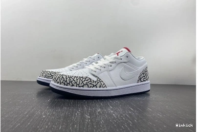 338145-162 1 Phat Low Jordan  Grey Cement 0710